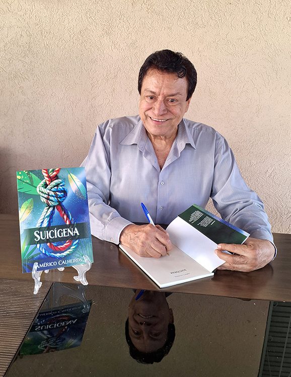 Am&eacute;rico Calheiros lan&ccedil;a o livro &ldquo;Suic&iacute;gena&rdquo; na pr&oacute;xima ter&ccedil;a-feira