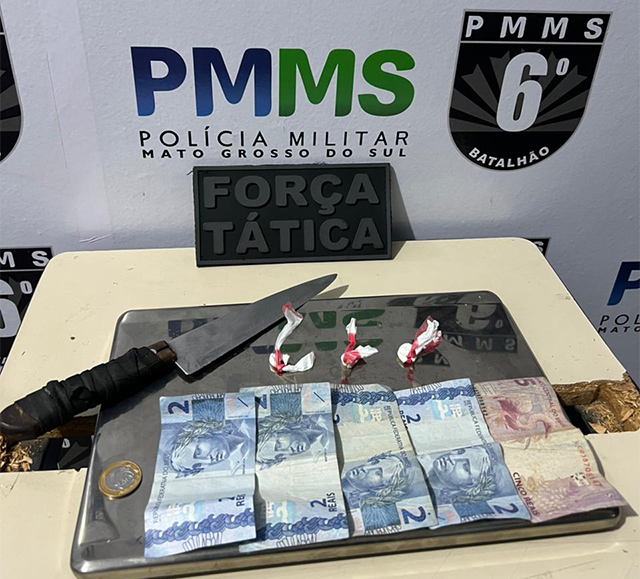 Autor de furtos na &aacute;rea central de Corumb&aacute; foi detido pela PM ap&oacute;s analises de c&acirc;mera de seguran&ccedil;a 