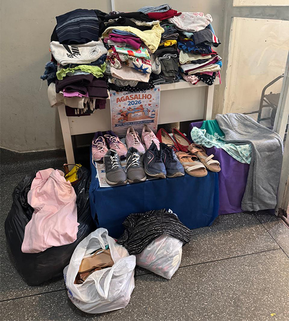 Campanha do Agasalho arrecada doa&ccedil;&otilde;es no Pa&ccedil;o Municipal; a&ccedil;&atilde;o segue at&eacute; 30 de junho