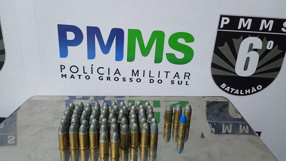 PM interv&eacute;m em caso grave de viol&ecirc;ncia dom&eacute;stica e apreende muni&ccedil;&otilde;es em Corumb&aacute;