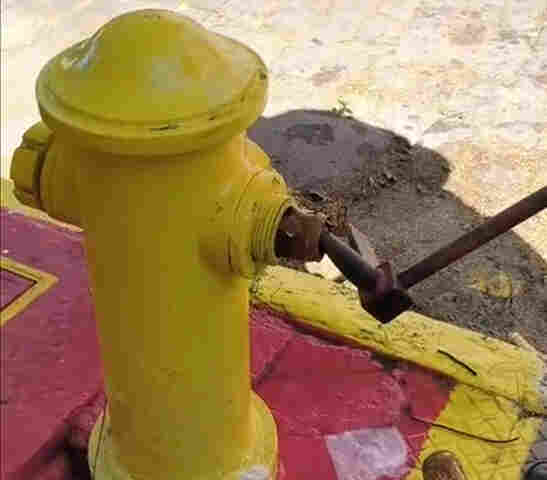 Vandalismo em hidrante pode comprometer o atendimento de emerg&ecirc;ncias em Corumb&aacute;