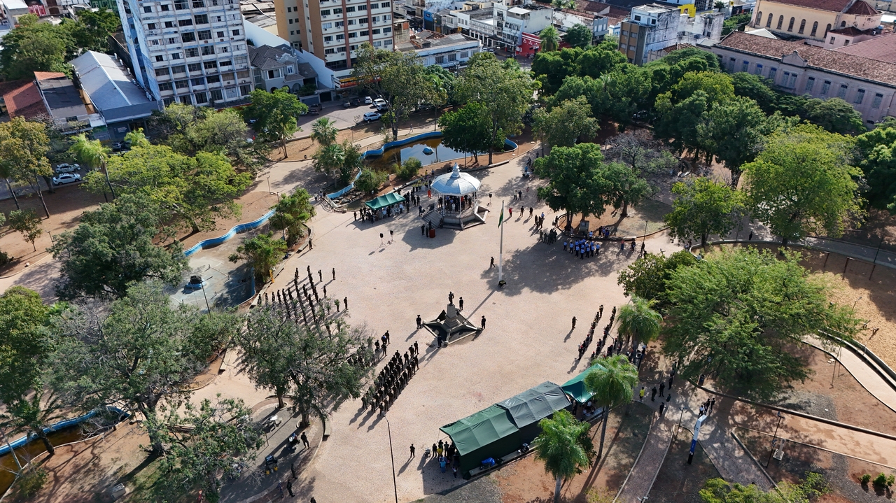 Corumbá celebrou 159 anos da Retomada com solenidade na Praça da Independência