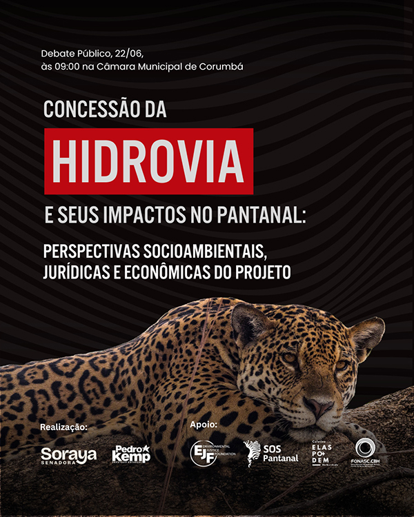 Senadora Soraya Thronicke convoca audi&ecirc;ncia p&uacute;blica sobre a Hidrovia Paraguai-Paran&aacute; em Corumb&aacute;