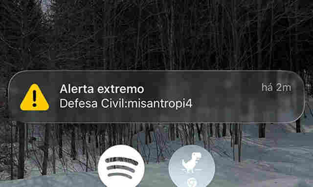 Falso alerta da Defesa Civil atingiu cerca de 30 milh&otilde;es em 8 estados
