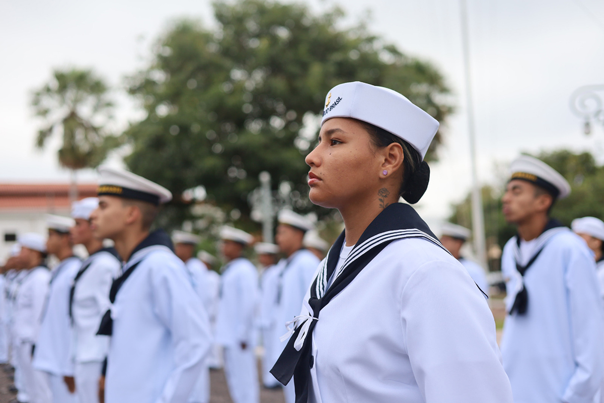 Pela primeira vez, Comando do 6&ordm; Distrito Naval forma recrutas mulheres