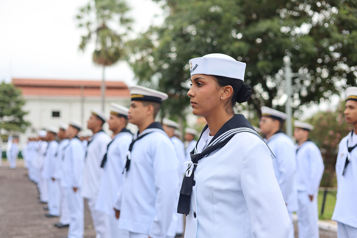 Pela primeira vez, Comando do 6&ordm; Distrito Naval forma recrutas mulheres