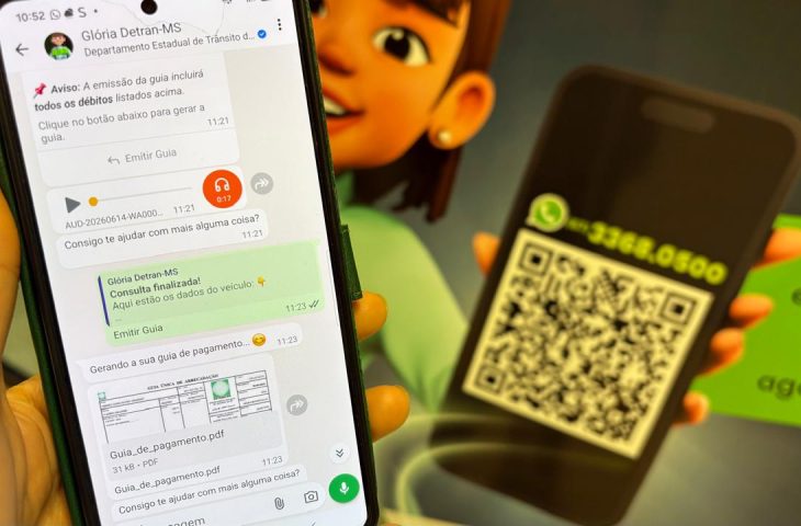 Gl&oacute;ria 2.0 passa a emitir guias a qualquer hora do dia e refor&ccedil;a transforma&ccedil;&atilde;o digital do Detran-MS