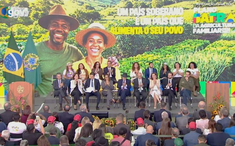 Governo do Brasil faz investimento recorde de R$ 97 bilh&otilde;es na agricultura familiar