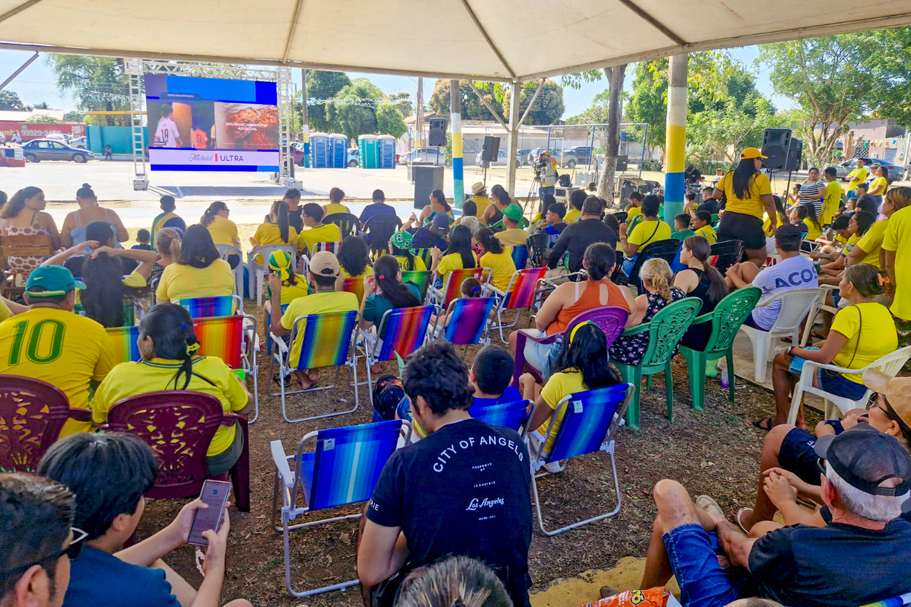 Prefeitura abre enquete para definir local de tel&atilde;o em jogo do Brasil pelas oitavas da Copa