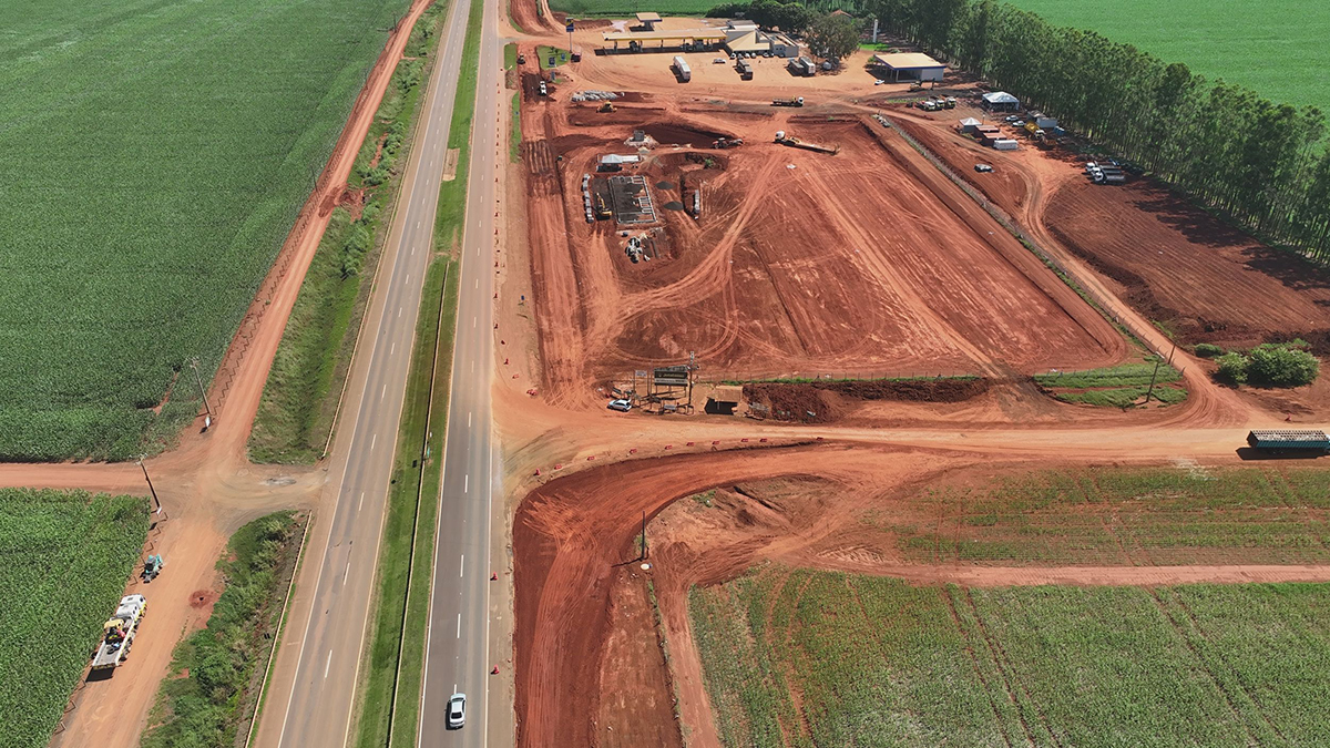 Obras do primeiro Ponto de Parada e Descanso alteram temporariamente tr&aacute;fego na BR-163/MS