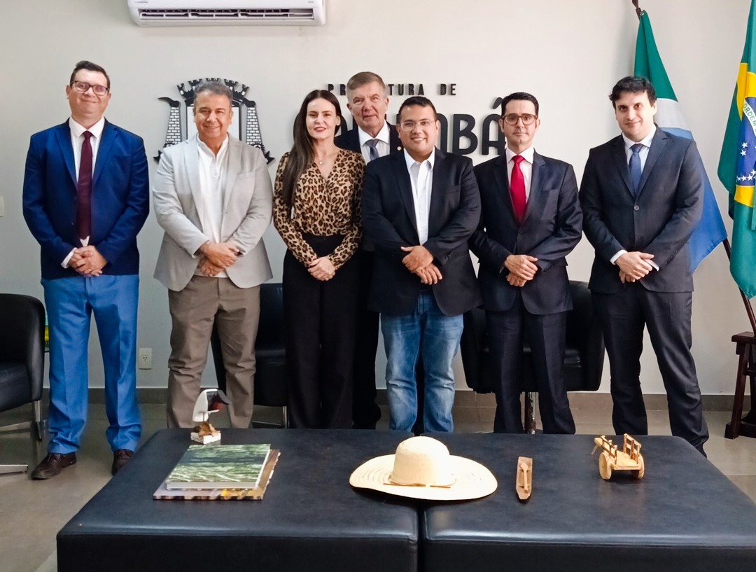 Magistrados da Justiça Federal realizam visita institucional à Prefeitura de Corumbá