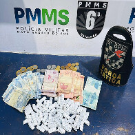 For&ccedil;a T&aacute;tica da PMMS desarticula ponto de tr&aacute;fico e prende homem em flagrante em Corumb&aacute;