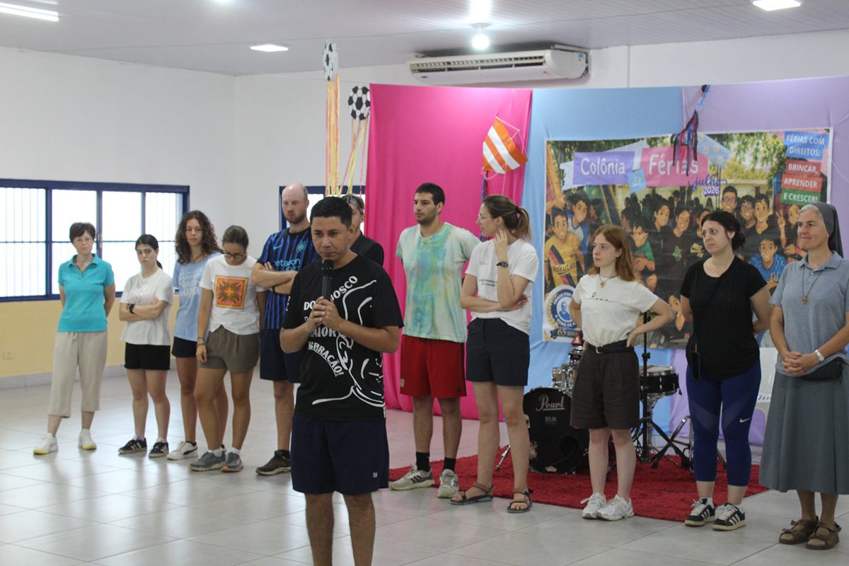 Cidade Dom Bosco recebe novo grupo de volunt&aacute;rios italianos e retoma tradi&ccedil;&atilde;o de miss&otilde;es na institui&ccedil;&atilde;o