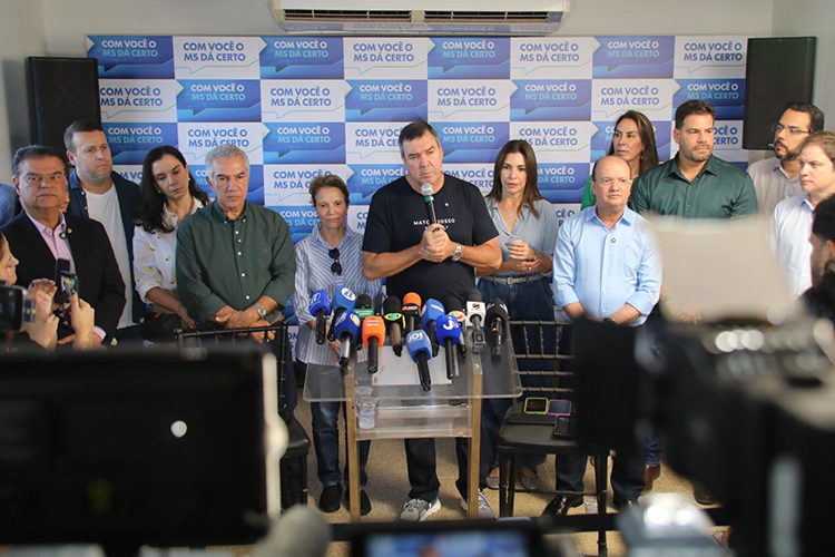 Riedel reúne nove partidos e lança reeleição com frente unificada pelo desenvolvimento de MS