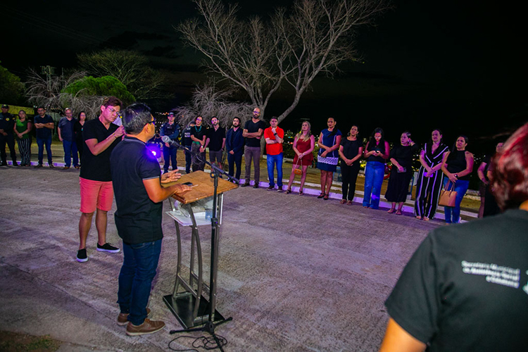 Agosto Lil&aacute;s &eacute; aberto com ato de conscientiza&ccedil;&atilde;o contra a viol&ecirc;ncia &agrave; mulher