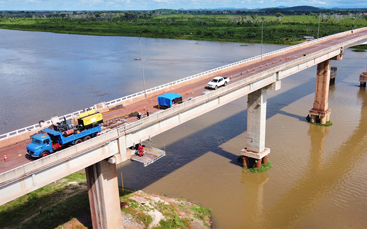 Paulo Duarte solicita e garante tráfego livre na ponte sobre o Rio Paraguai durante o Dia dos Pais