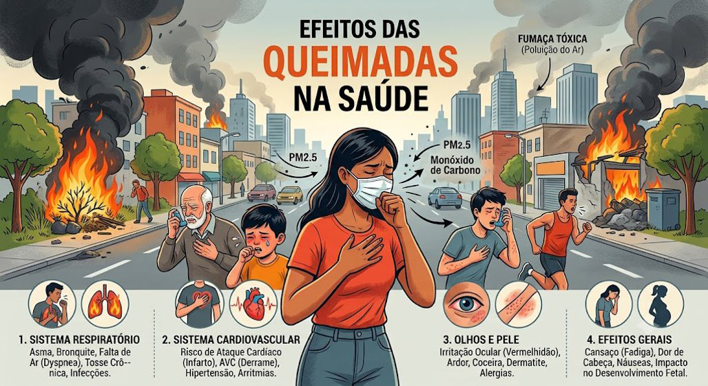 Fuma&ccedil;a que sufoca: MS registra quase seis queimadas urbanas por dia   