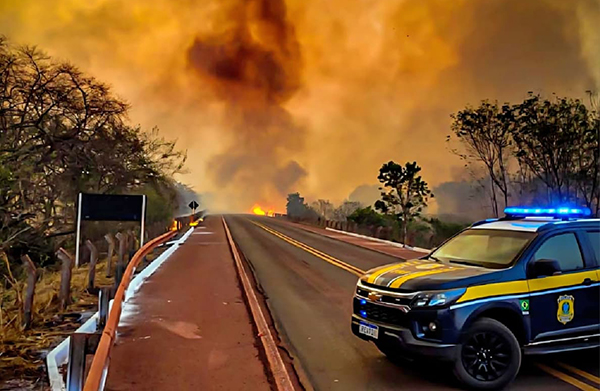 Bira pede aten&ccedil;&atilde;o especial na BR &ndash; 262 para minimizar riscos de inc&ecirc;ndios florestais
