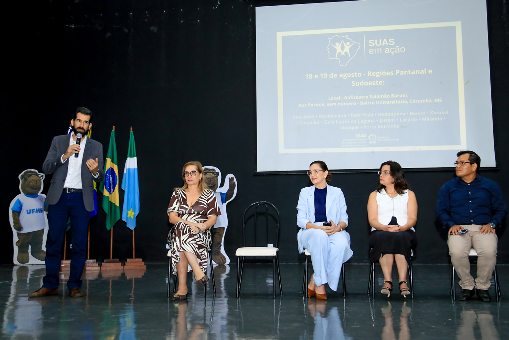 Corumbá sedia encontro regional para qualificação das equipes do SUAS