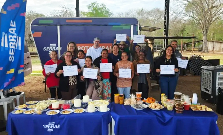 Cursos de queijos e hortali&ccedil;as criam oportunidades para produtores do Assentamento 72