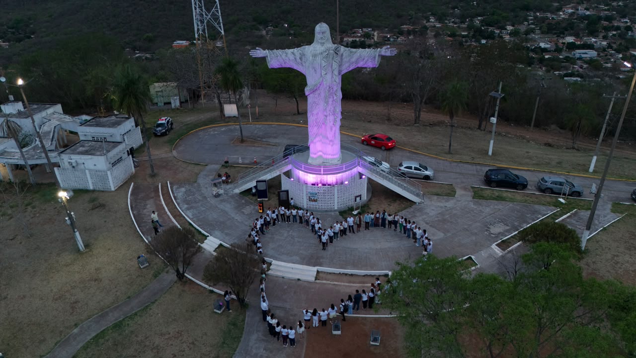 Ato no Cristo Rei do Pantanal simboliza compromisso de Corumb&aacute; com a Primeira Inf&acirc;ncia