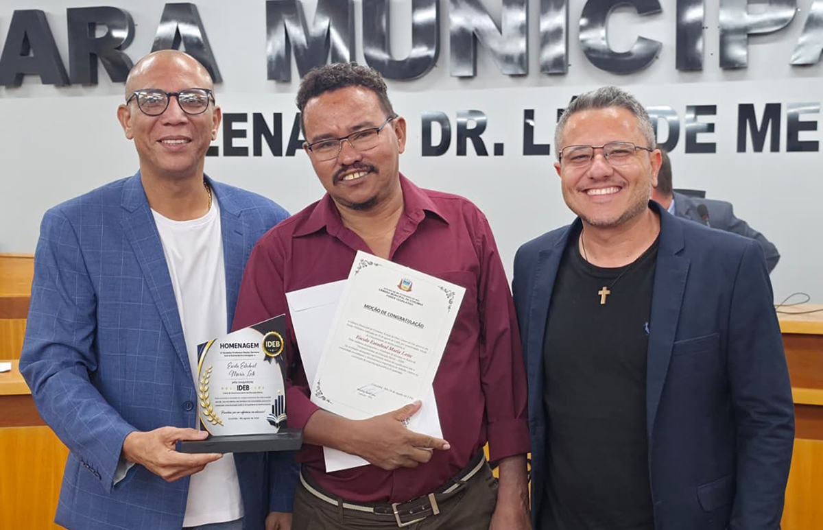 C&acirc;mara homenageia escolas municipais e estaduais com melhores desempenhos no IDEB