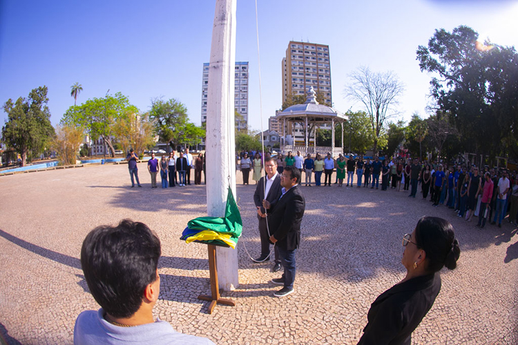 Cerimônia no Jardim da Independência abre programação da Semana da Pátria