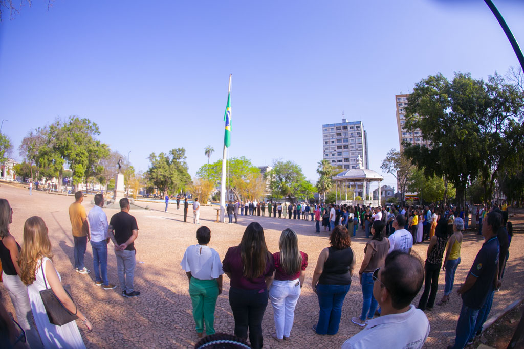 Cerimônia no Jardim da Independência abre programação da Semana da Pátria