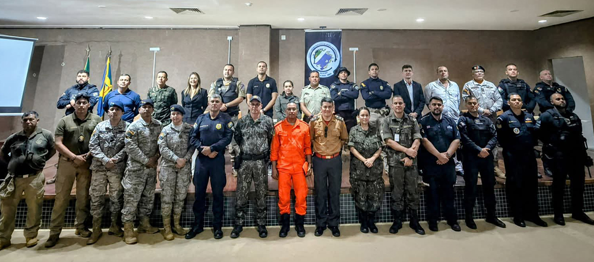 GCM de Corumbá sedia reunião do GGIFRON com participação de forças de segurança, forças armadas e órgãos de fiscalização