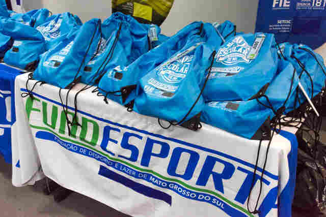 Delega&ccedil;&atilde;o de MS recebe kits e embarca para os Jogos Escolares Brasileiros em busca de novas medalhas