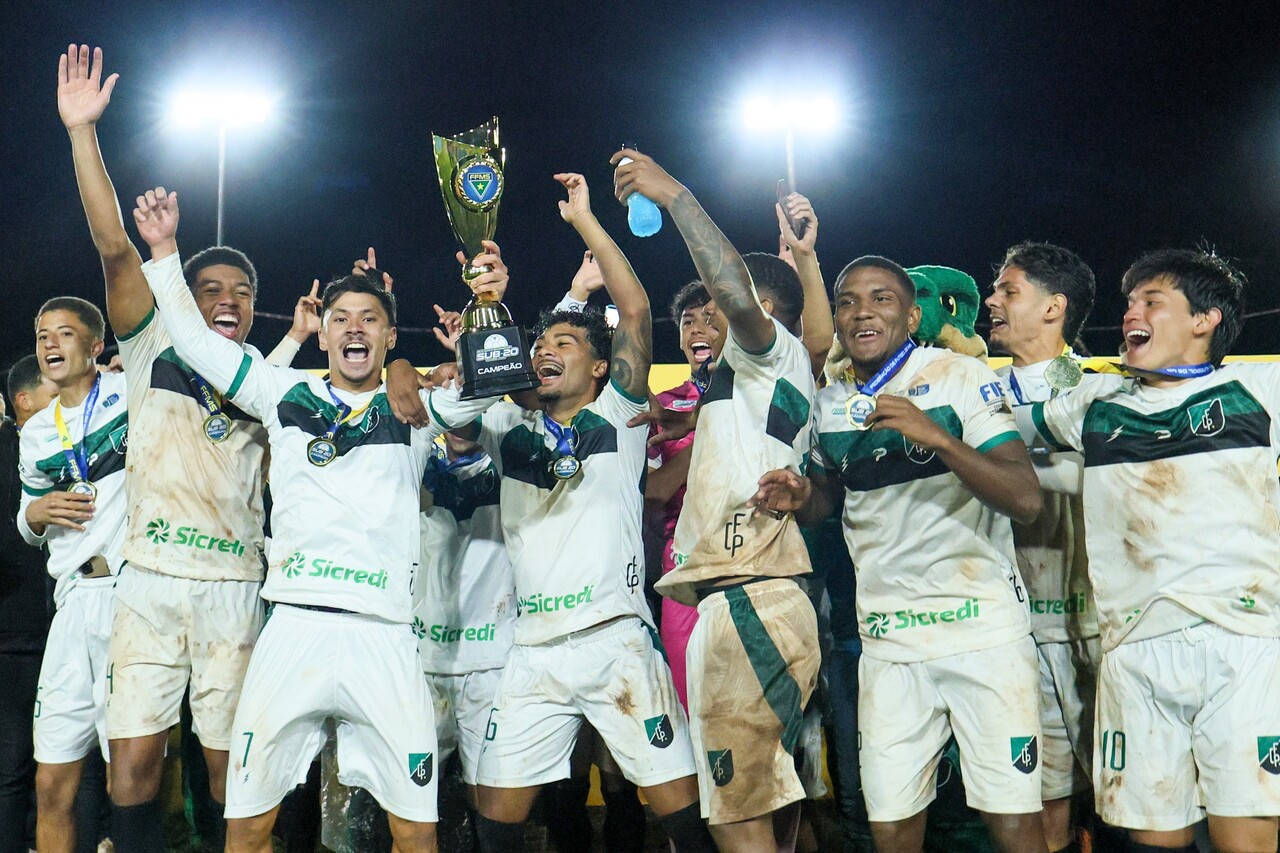 FC Pantanal vence Taveir&oacute;polis, mant&eacute;m 100% e conquista Estadual Sub-20
