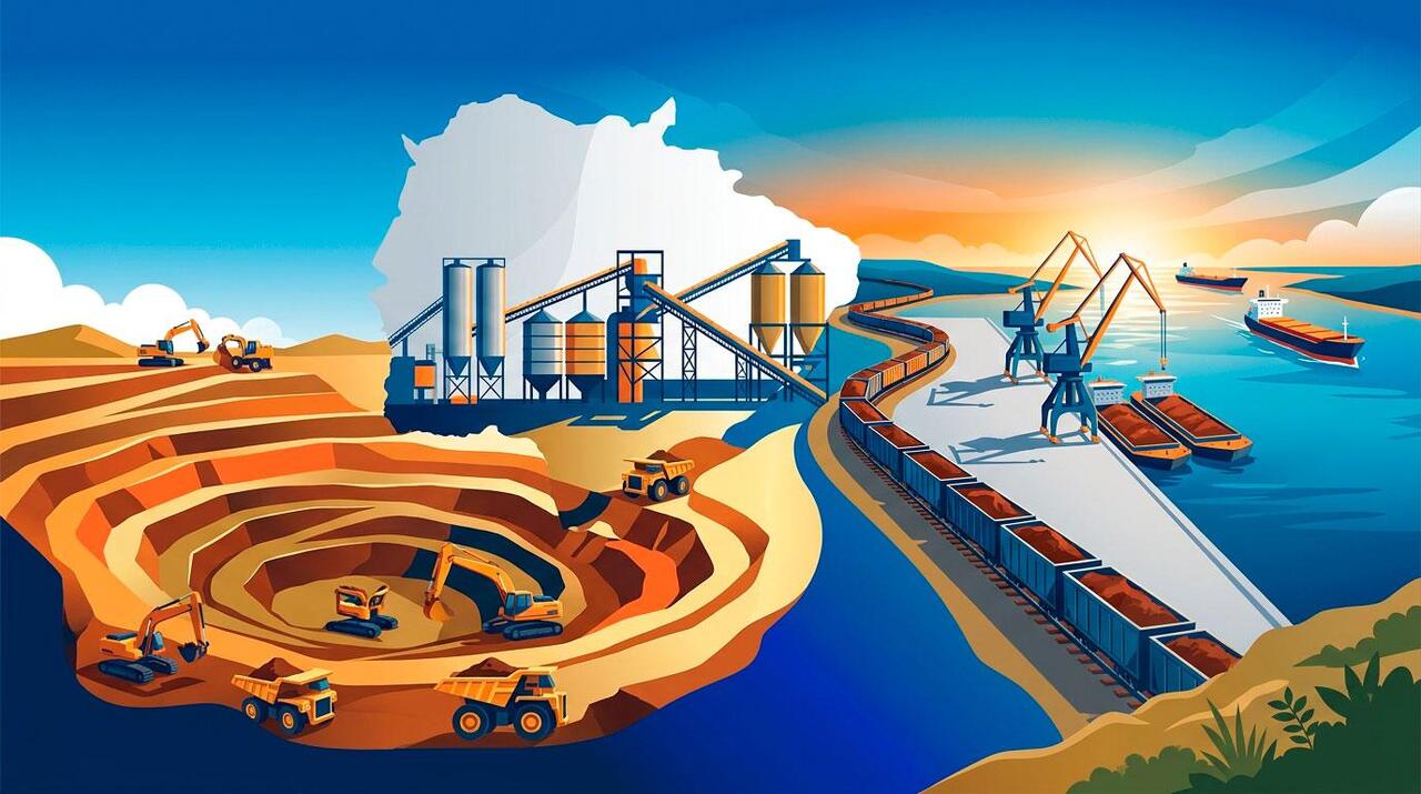 Minera&ccedil;&atilde;o refor&ccedil;a protagonismo industrial de MS e amplia participa&ccedil;&atilde;o nas exporta&ccedil;&otilde;es