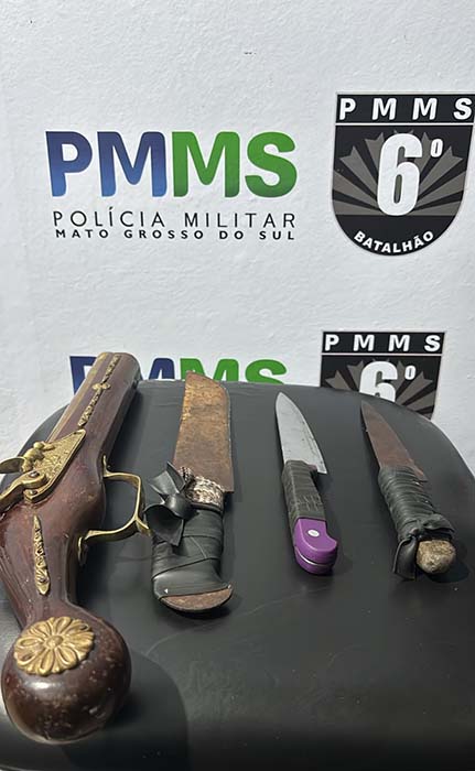 For&ccedil;a T&aacute;tica do 6&deg; BPM desarticula ponto de tr&aacute;fico e cumpre dois mandados de pris&atilde;o em Corumb&aacute;