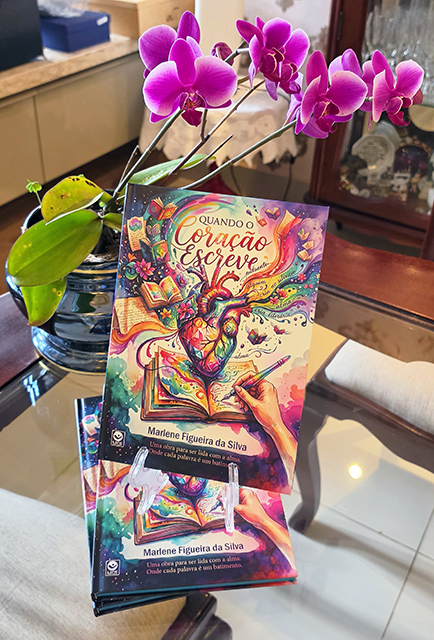 Escritora Marlene Figueira lan&ccedil;a novo livro que re&uacute;ne sentimentos e emo&ccedil;&otilde;es