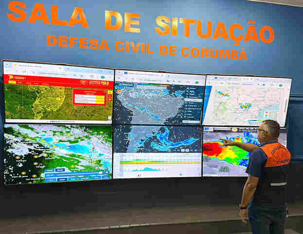 Defesa Civil de Corumb&aacute; alerta para calor extremo e aumento do risco de inc&ecirc;ndios