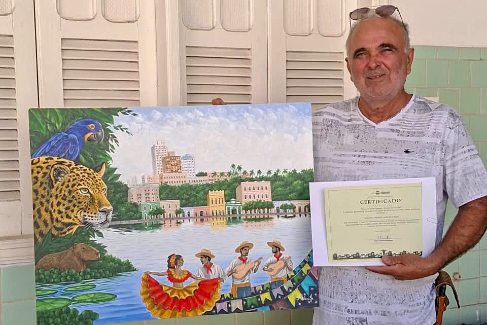 Corumb&aacute; em Tela 2026 divulga obras vencedoras nas categorias de patrim&ocirc;nio e pintura