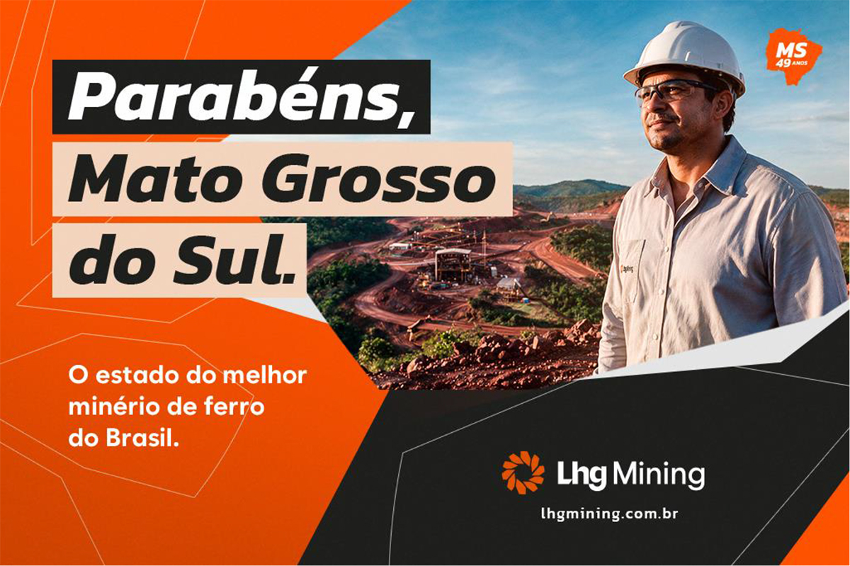 Mato Grosso do Sul ganha escala e relevância na produção de minério de ferro do Brasil