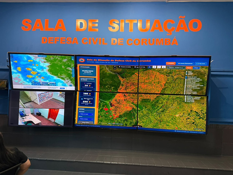 Defesa Civil registra 80,8 mm de chuva nas últimas 24 horas, sem ocorrências graves