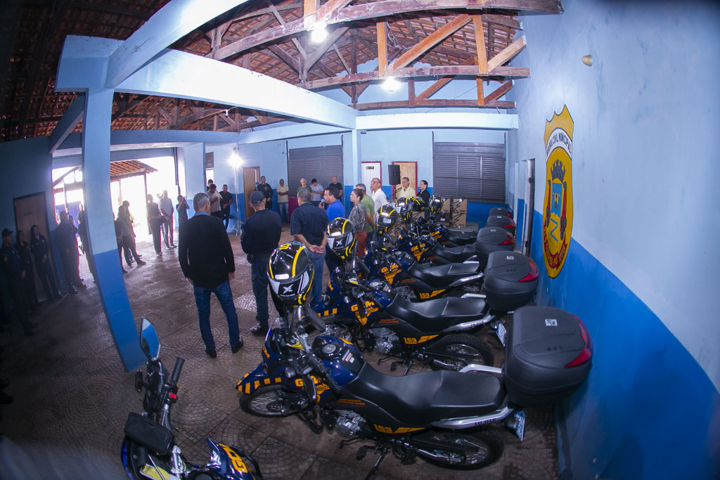 Guarda Municipal de Corumbá amplia estrutura com entrega de sete motos
