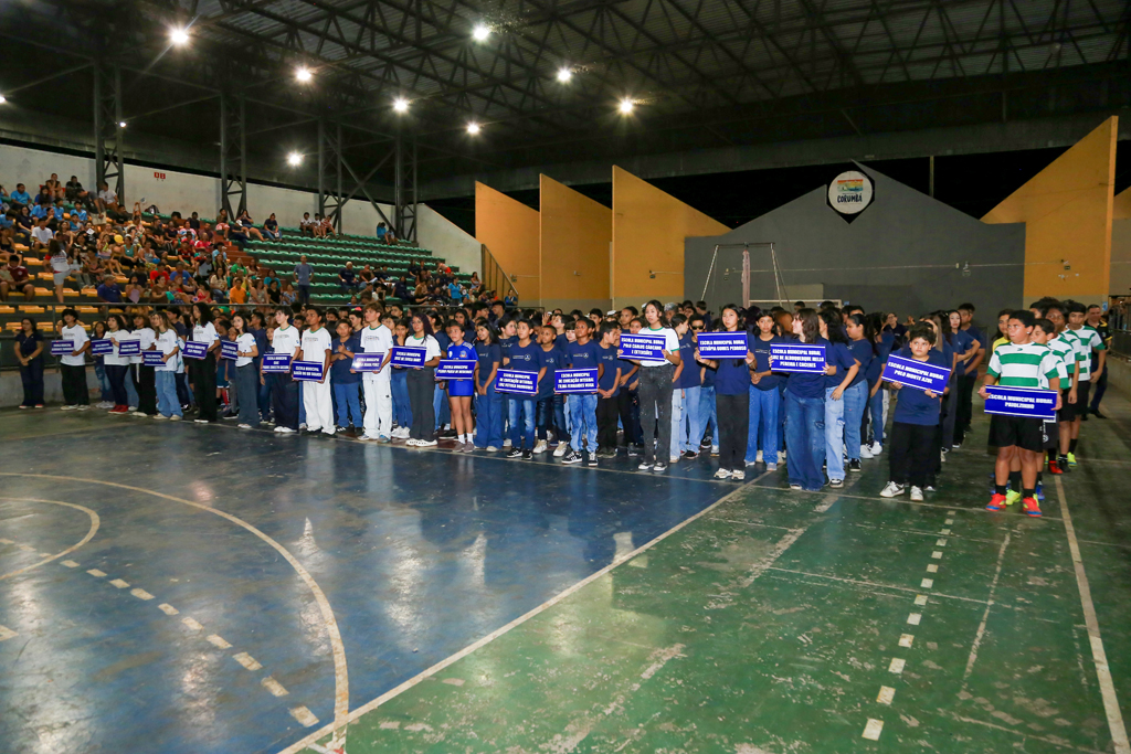 Jogos da Reme começam com incentivo ao esporte e à integração escolar