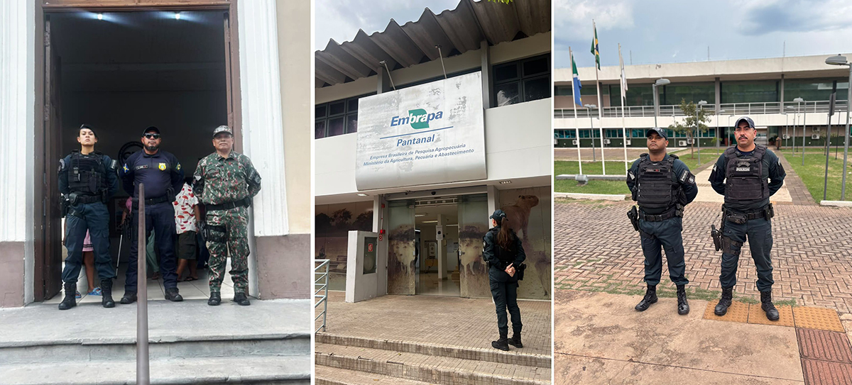 Forças de Segurança reforçam efetivo em Corumbá e Ladário para garantir a segurança e o direito ao voto neste domingo