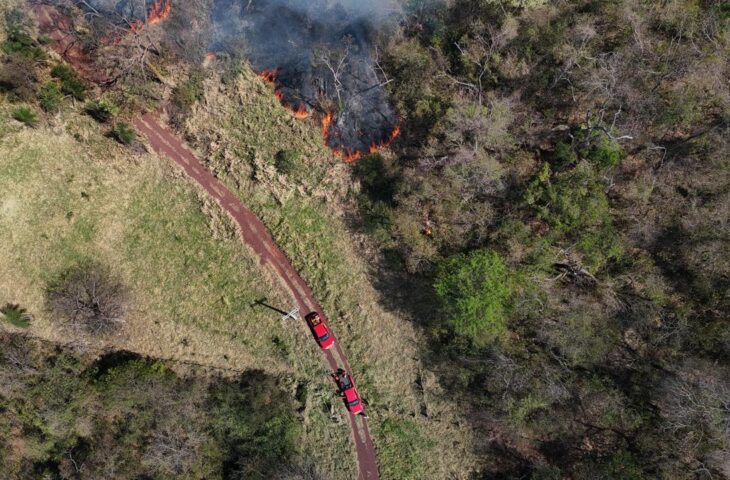 Sob influ&ecirc;ncia do El Ni&ntilde;o, MS mant&eacute;m preven&ccedil;&atilde;o e atendimento aos inc&ecirc;ndios florestais