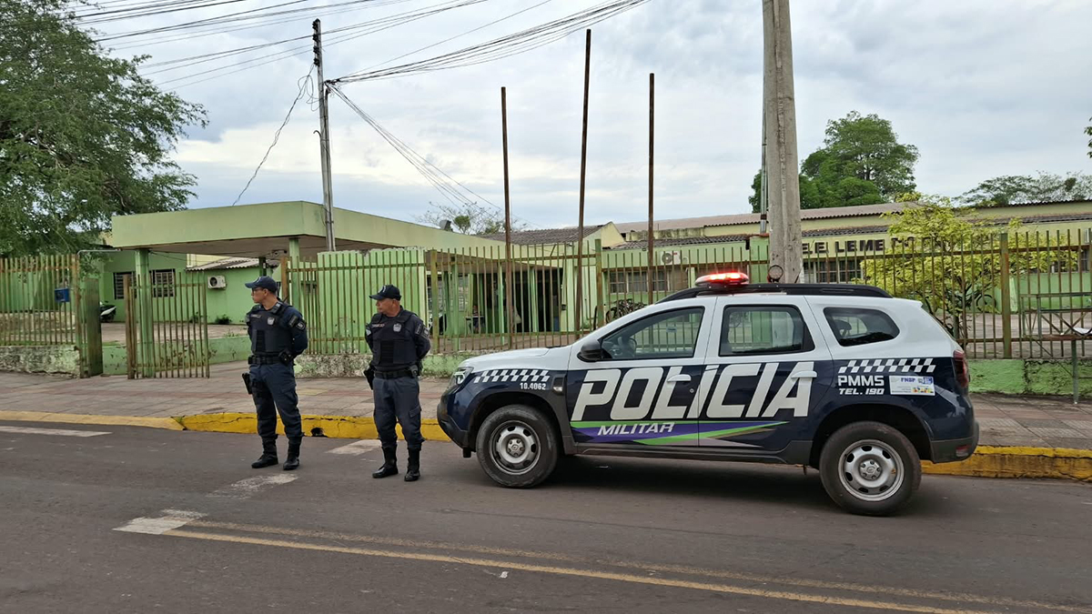 6&ordm; BPM intensifica policiamento em escolas estaduais ap&oacute;s v&iacute;deos de brigas entre estudantes em Corumb&aacute;