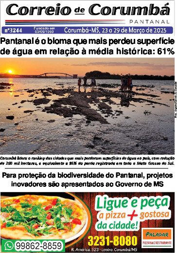 Edição Impressa Domingo, 23 de Março de 2025