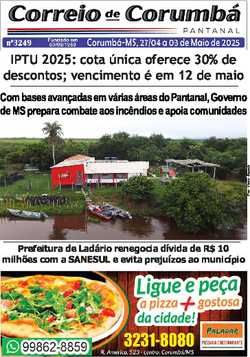 Edi&ccedil;&atilde;o de 27/04/2025
