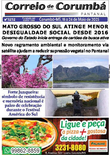 Edição Impressa Domingo, 18 de Maio de 2025
