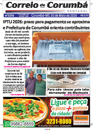 Edi&ccedil;&atilde;o de 03/05/2026