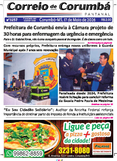 Edição Impressa Domingo, 17 de Maio de 2026