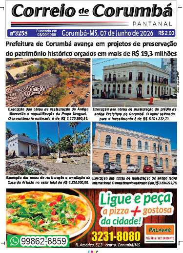 Edição Impressa Domingo, 07 de Junho de 2026