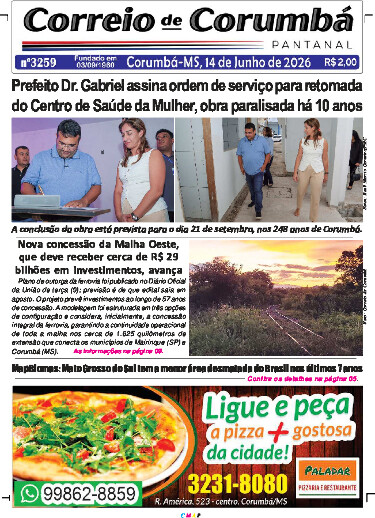 Edição Impressa Domingo, 14 de Junho de 2026
